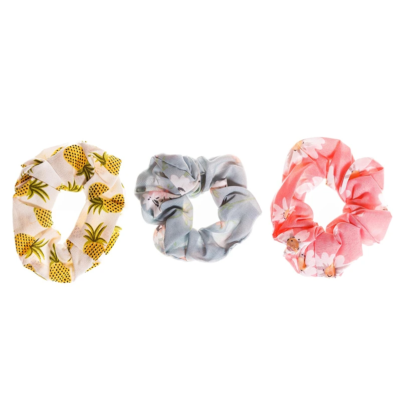 Резиночки для волосся SCRUNCHIES Фруктовий коктейль