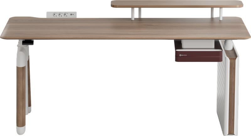 Комп’ютерний стіл з електрорегулюванням висоти Sihoo D07 1.6m Maple/White