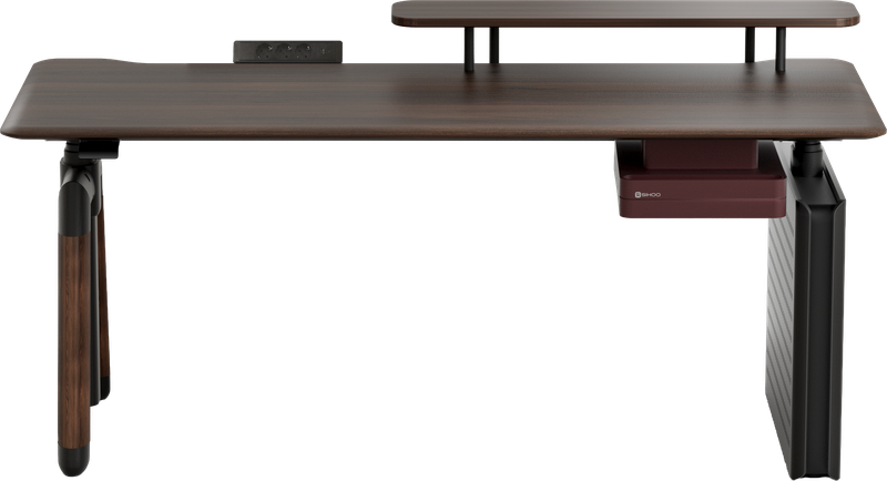 Комп’ютерний стіл з електрорегулюванням висоти Sihoo D07 1.6m Walnut/Black