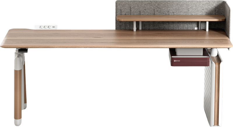 Комп’ютерний стіл з електрорегулюванням висоти Sihoo D07 1.8m Maple/White