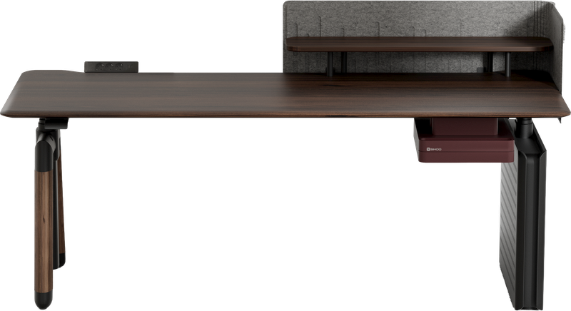 Комп’ютерний стіл з електрорегулюванням висоти Sihoo D07 1.8m Walnut/Black