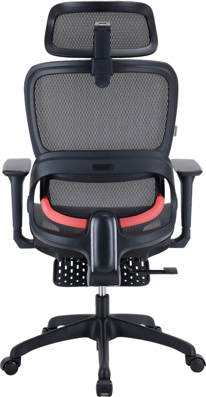 Крісло ергономічне офісне Sihoo B100 Mesh Black з підставкою для ніг