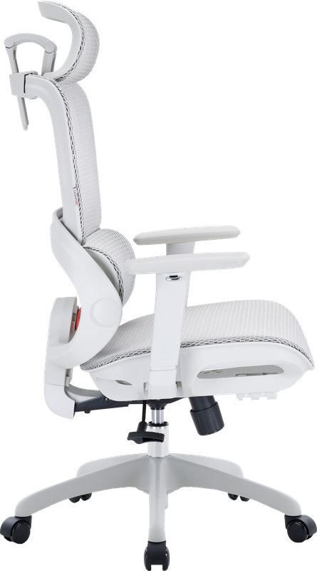 Крісло ергономічне офісне Sihoo B100 Mesh White — фото 4