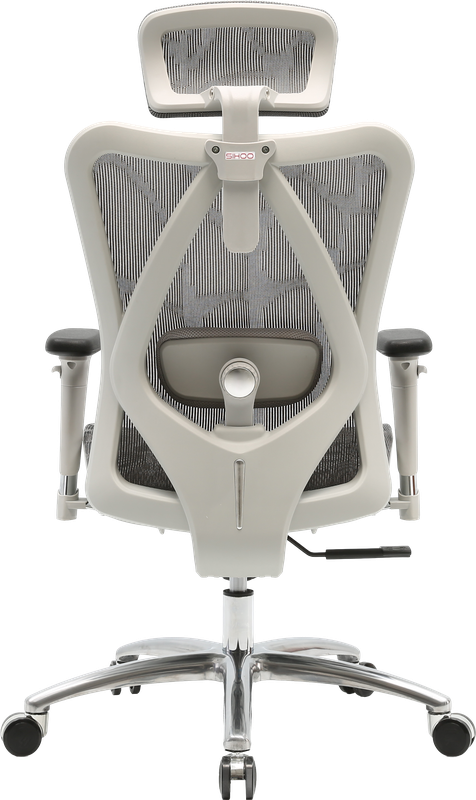 Крісло ергономічне офісне Sihoo M57 Mesh Light Grey