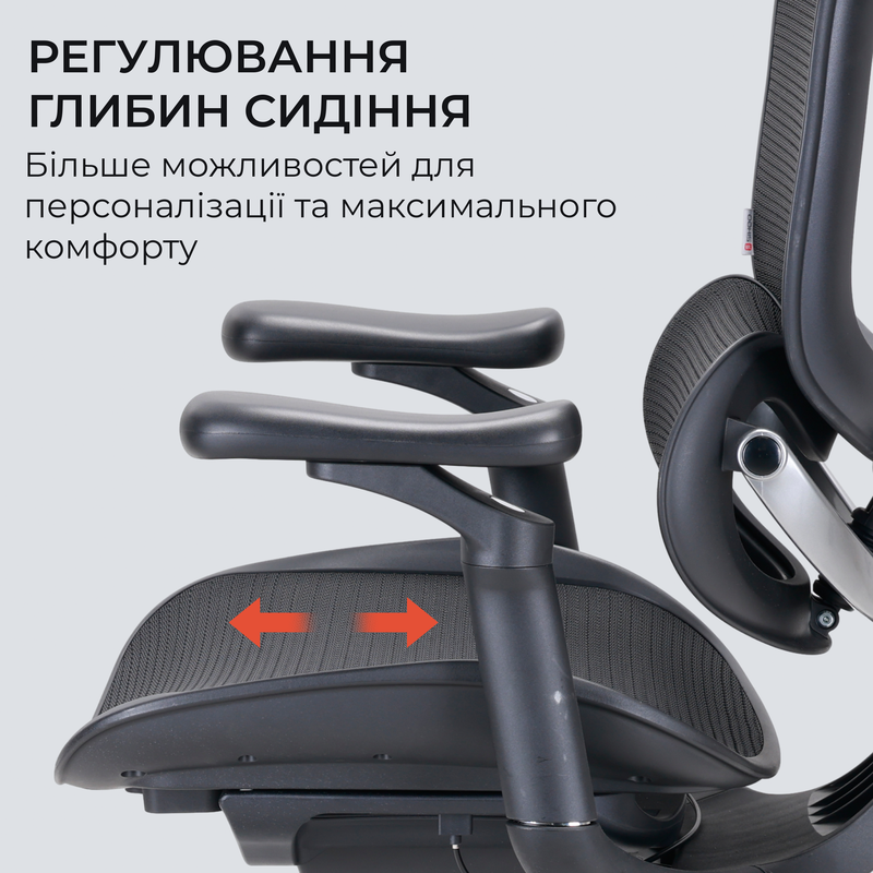 Крісло офісне Sihoo C300 LITE V2 White — фото 15
