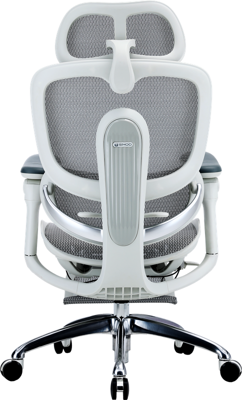 Крісло офісне Sihoo C300 PRO V2 White з підставкою для ніг