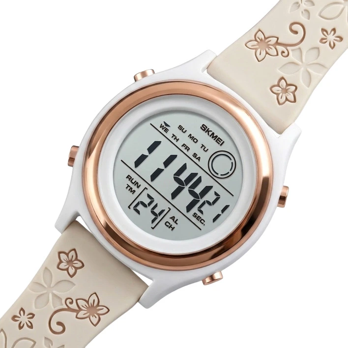 Skmei Game Beige Flower, 2 ремінці