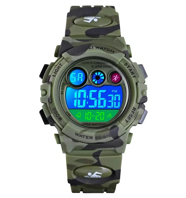 Дитячі годинники Skmei Kids KamoGreen