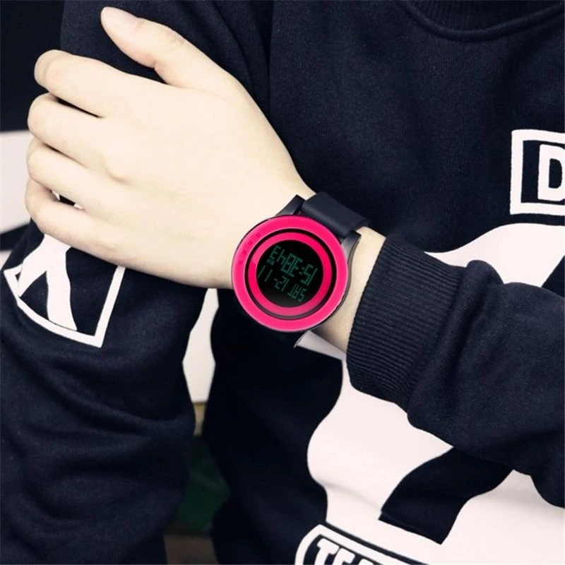 Годинник наручний Skmei 1142BKRD Red