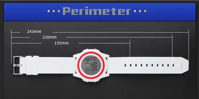 Годинник наручний Skmei 1206WT White