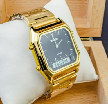 Годинник наручний Skmei 1220GDBK Gold Black