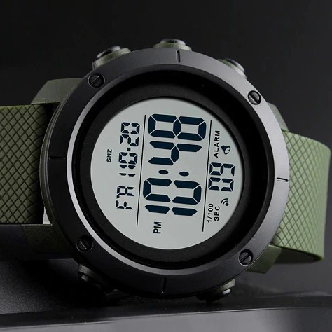 Skmei 1426AGWT Army Green-White