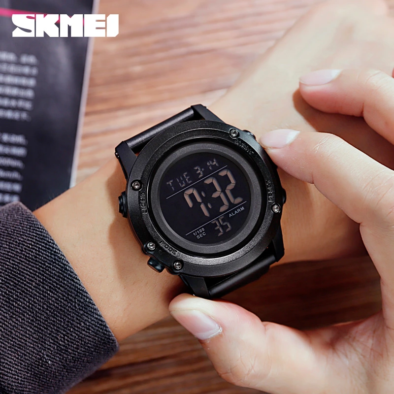 Чоловічий годинник Skmei 1506BKBK Black-Black — фото 3