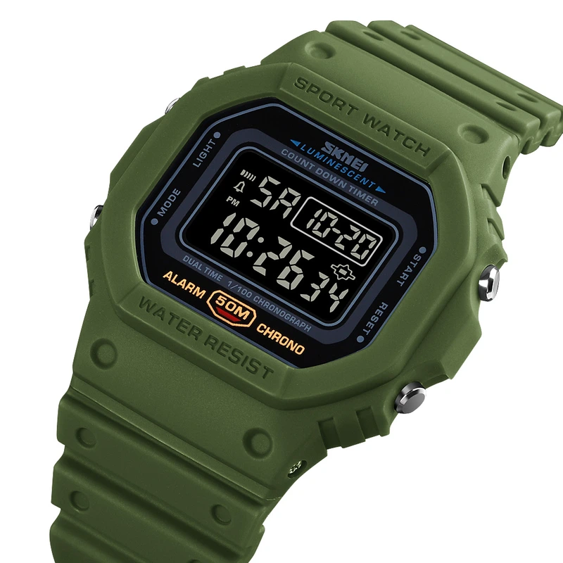 Skmei 1628 Military-Black