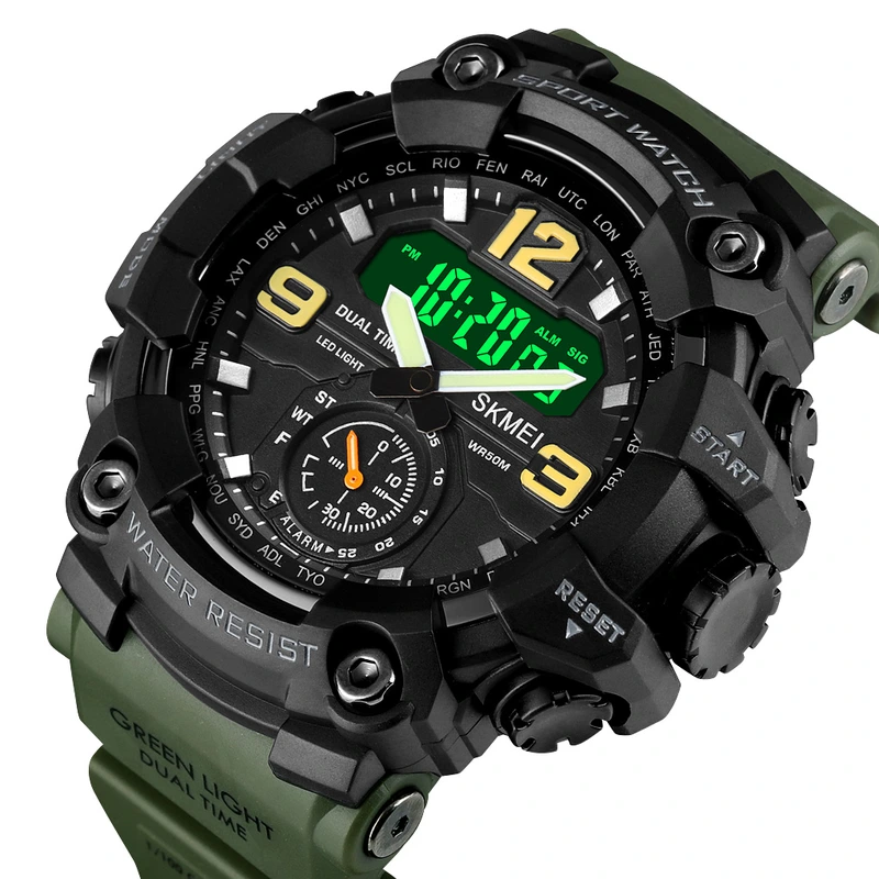 Skmei 1637AG Army Green.