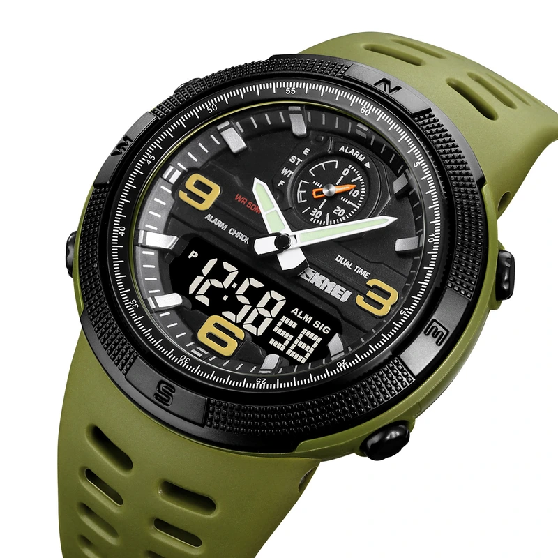 Skmei 1655AGBK Army Green-Black