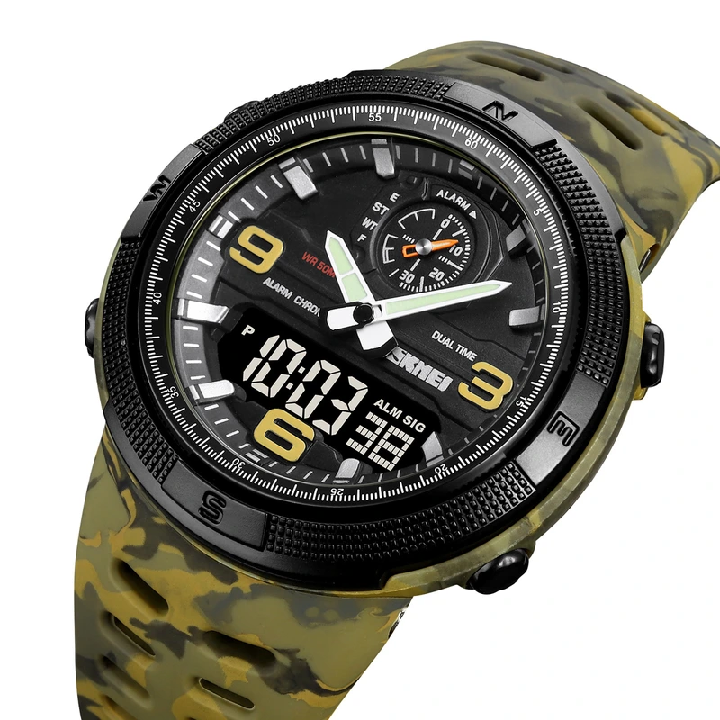Skmei 1655CMGNBK Camo Green-Black