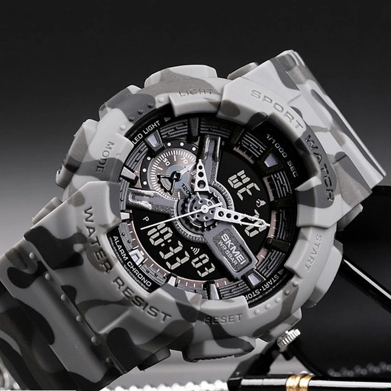 Skmei 1688CMGY Camo Gray.