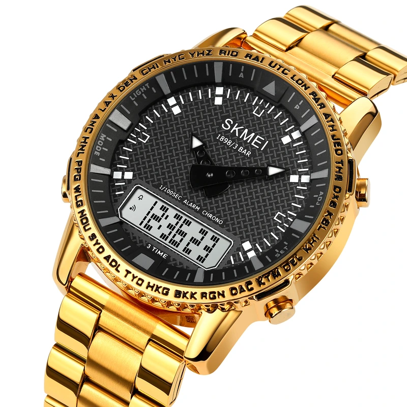 Skmei 1898GDWT Gold-White