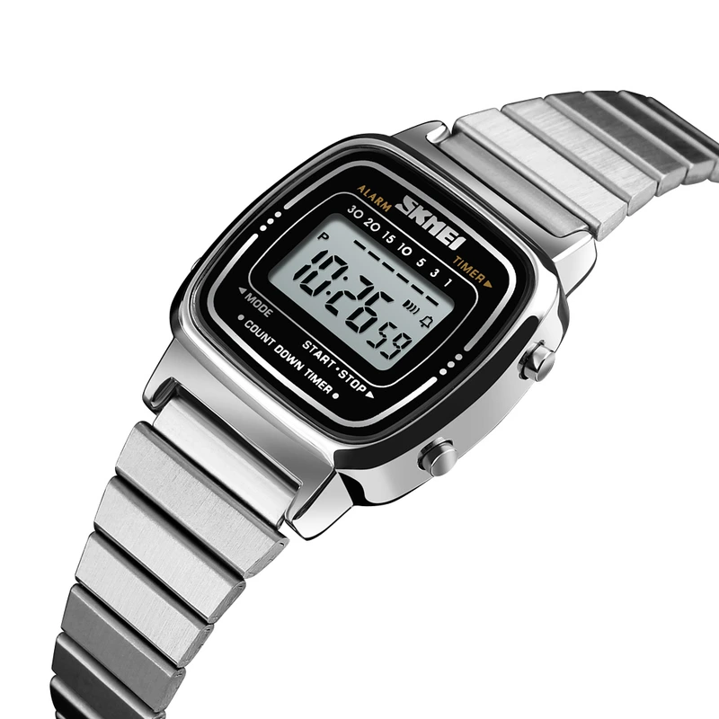 Жіночий годинник Skmei 1901SSI Silver Steel