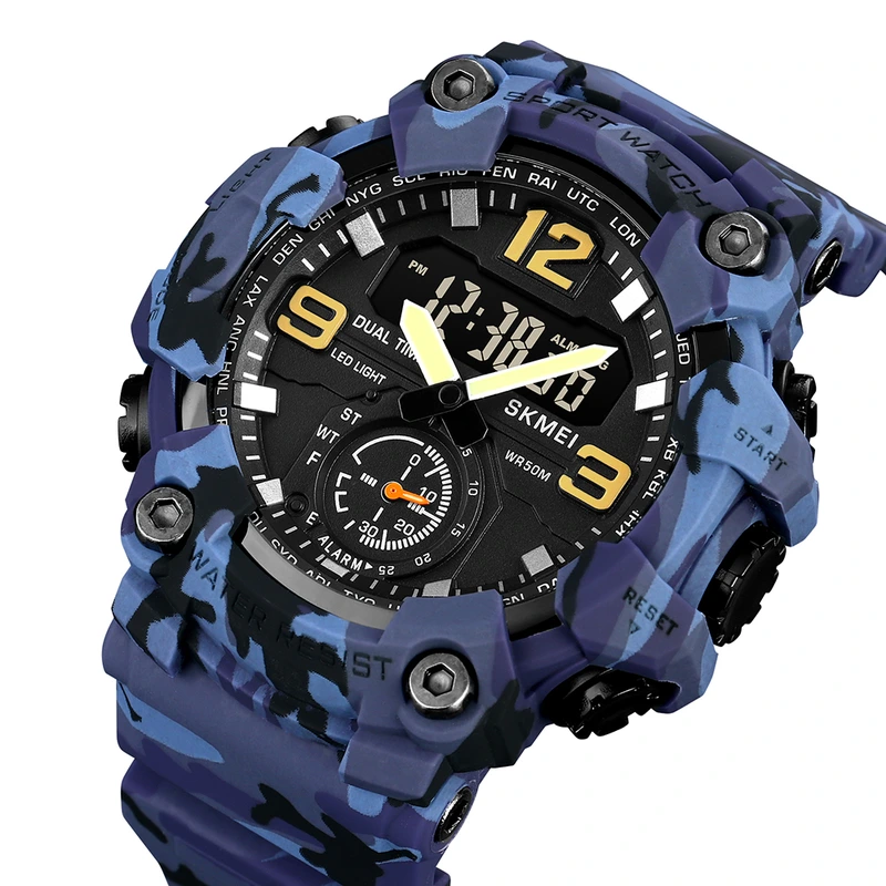 Skmei 1965CMBU Camo Blue