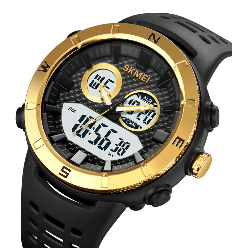 Skmei 2014GDWT Gold-White