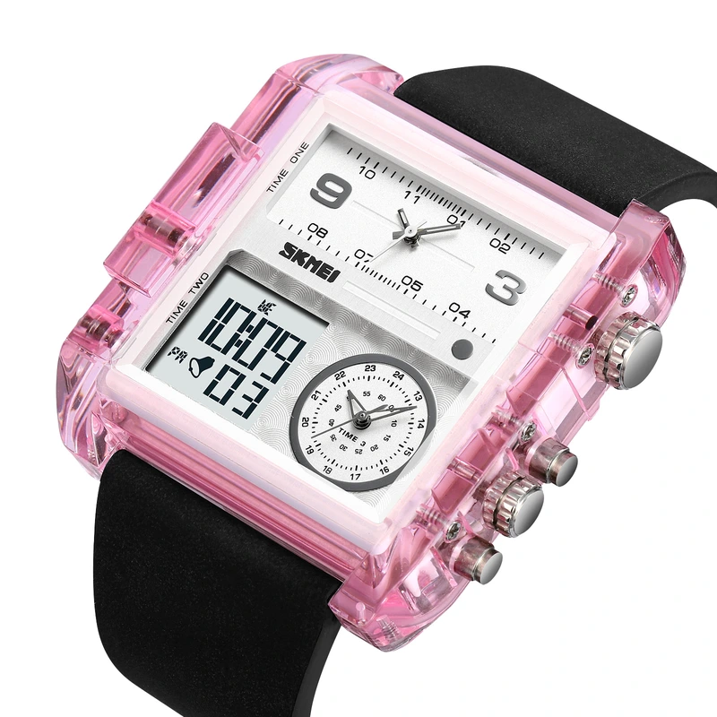 Skmei 2020PK Pink-Transparent