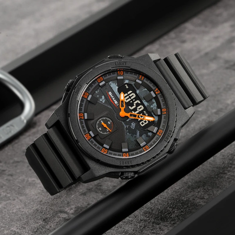 Skmei 2355BKOG Black-Orange
