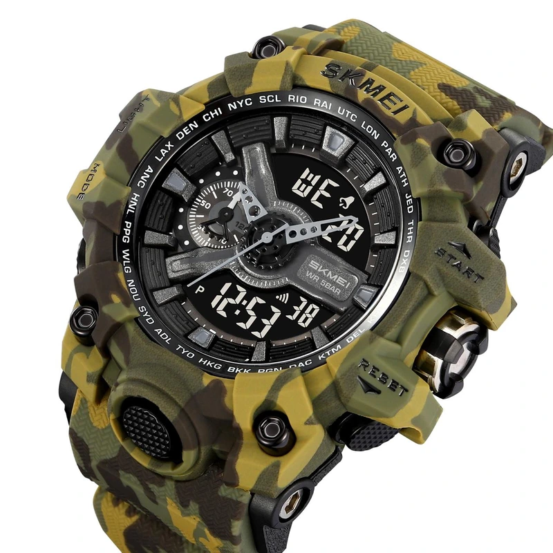 Skmei 2396CMGN Camo Green