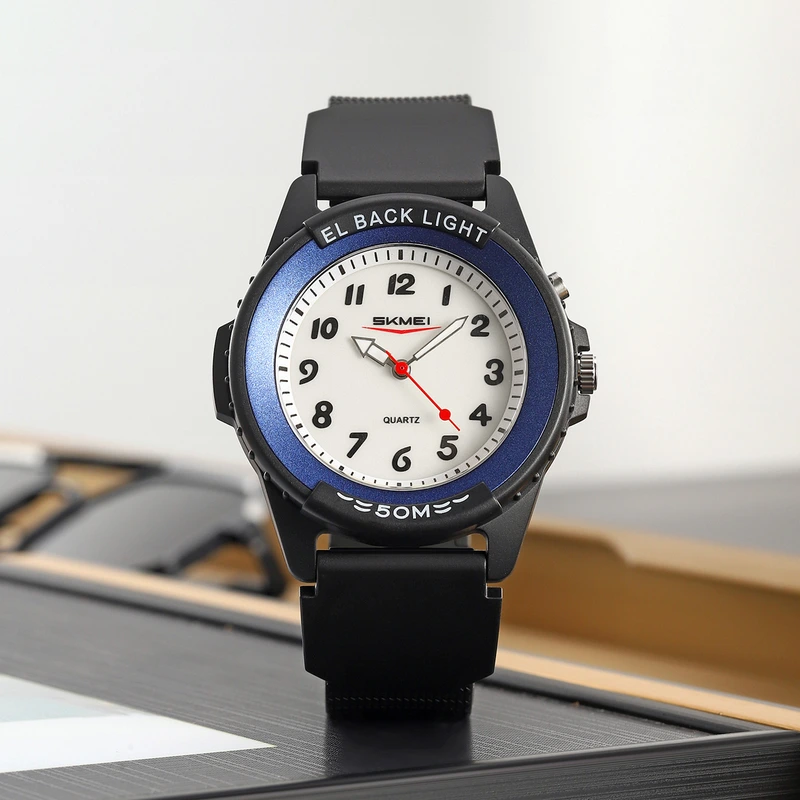 Skmei 2433BKBU-AC Black-Blue Namber