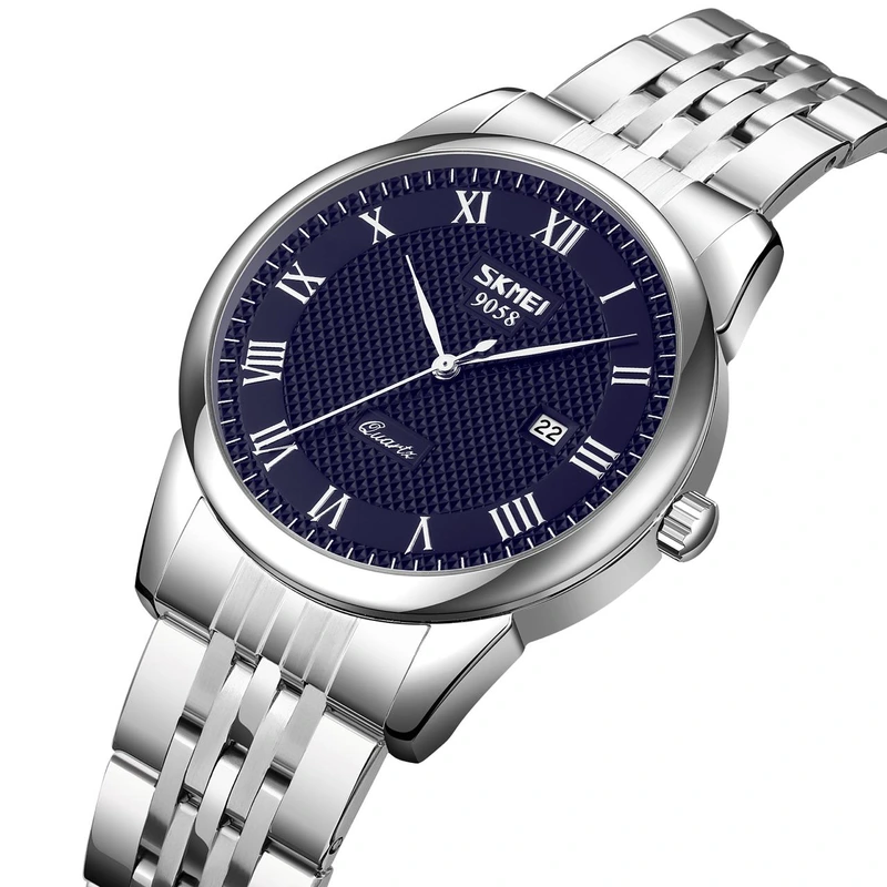 Skmei 9058SBU-B Silver-Blue