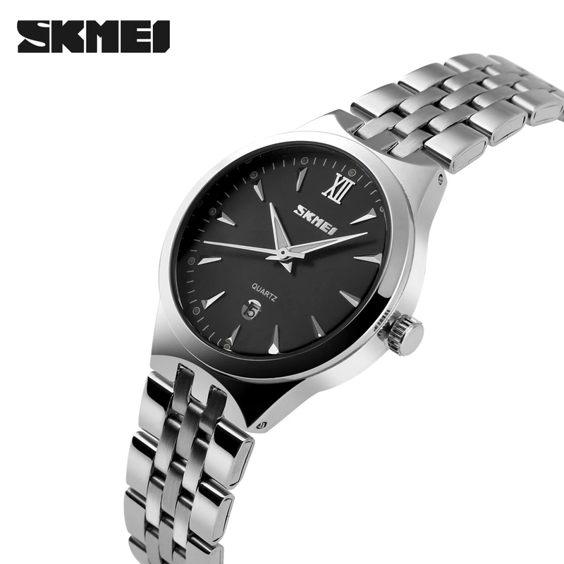 Жіночий годинник Skmei 9071BK-S Black Lady