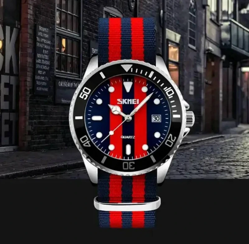 Годинник наручний Skmei 9133DKBU Black