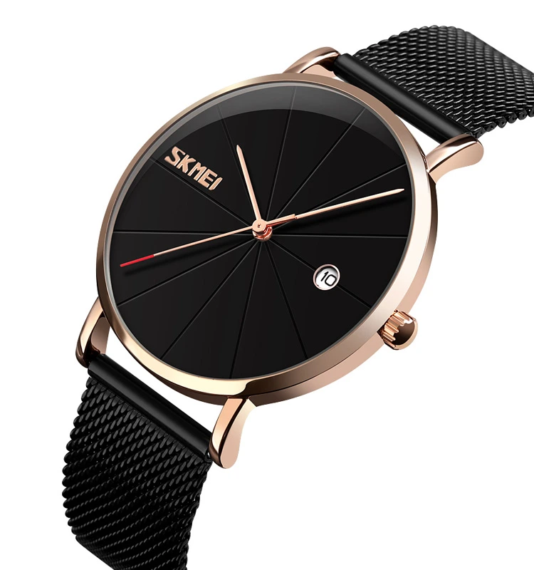 Skmei 9183RGBK Black-Rose Gold
