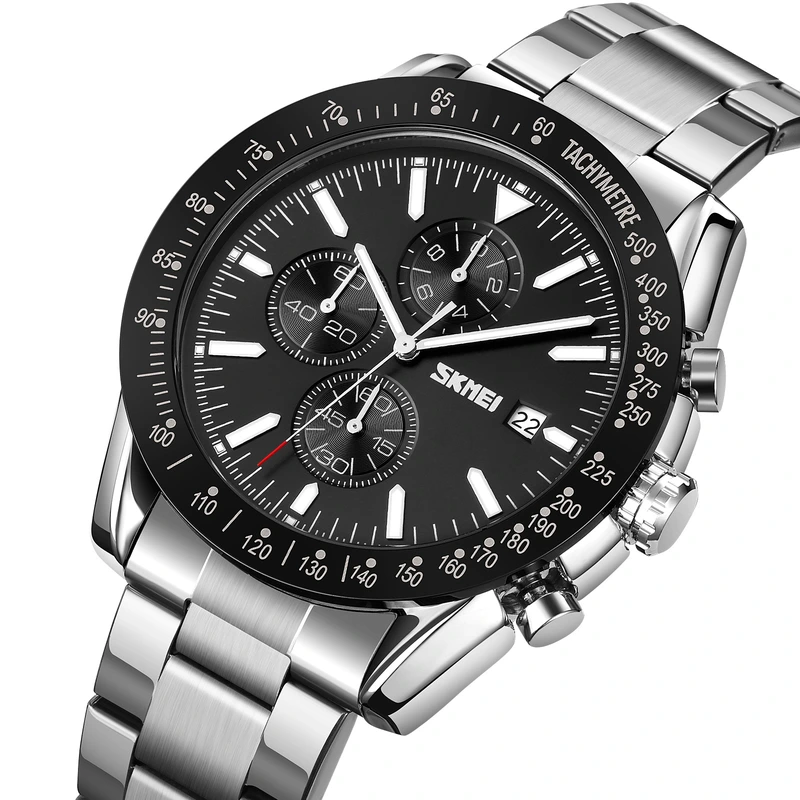 Skmei 9253SIBK Silver-Black