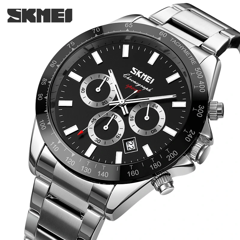 Skmei 9259SIBK Silver-Black