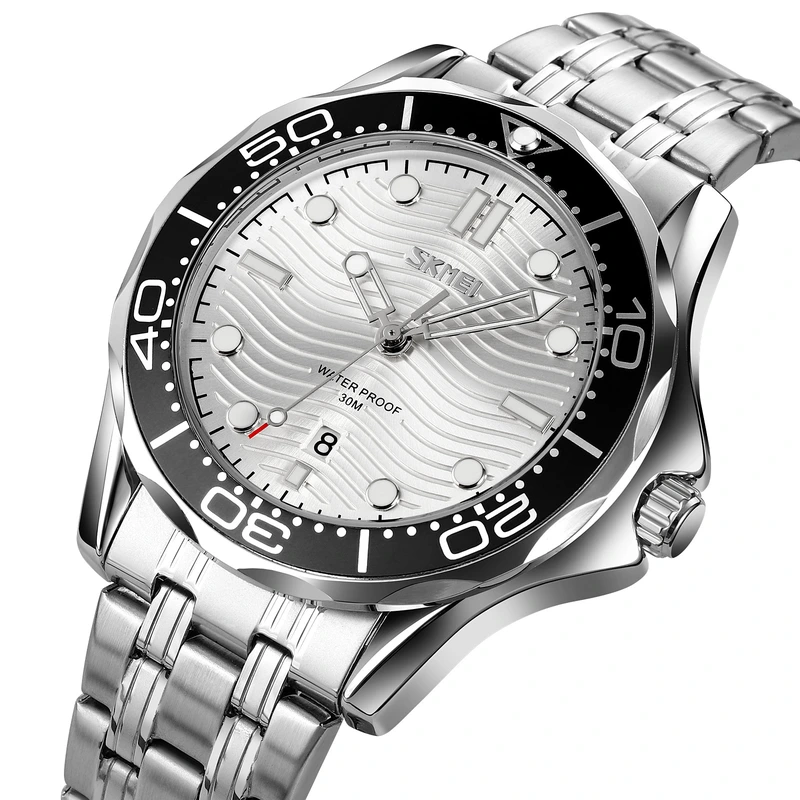 Skmei 9276SSISI Silver-Silver Steel Strap