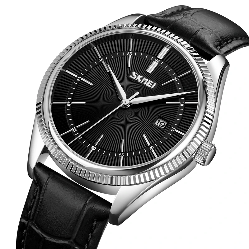 Skmei 9298SIBKBK Silver Black-Black