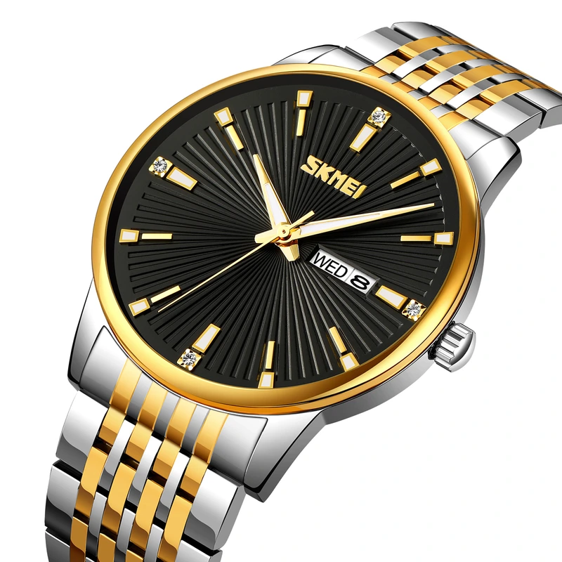 Skmei 9323TGDBK Silver/Gold-Black