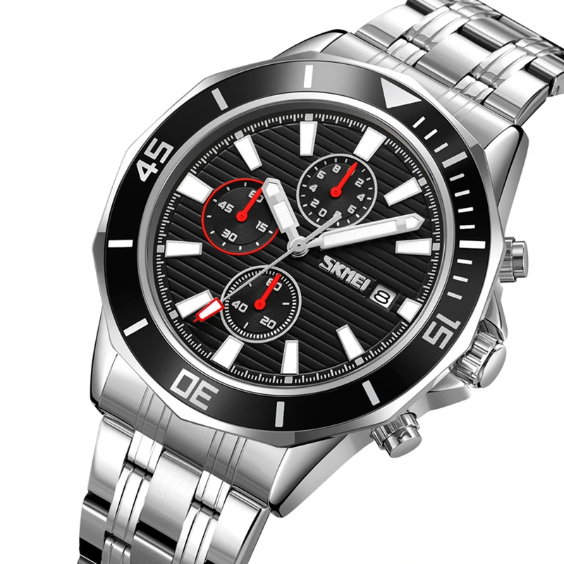 Skmei 9335SIBK Silver-Black