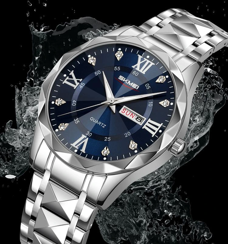 Skmei 9369SIBU Silver-Blue
