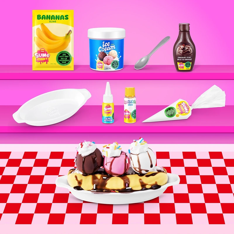 Ігровий набір зі слаймами SLIME MART серії "Shopping Cart" – ВІЗОК СМАКОЛИКІВ