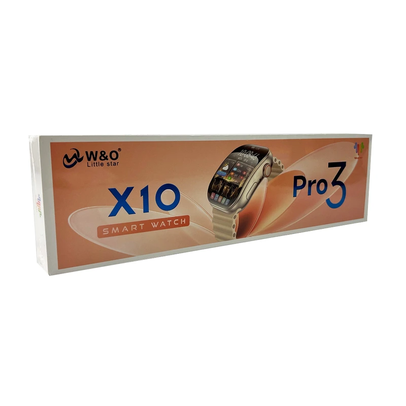 Смарт-годинник W&amp;O X10 Pro 3 46mm. 240 mAh, IP67 Silver