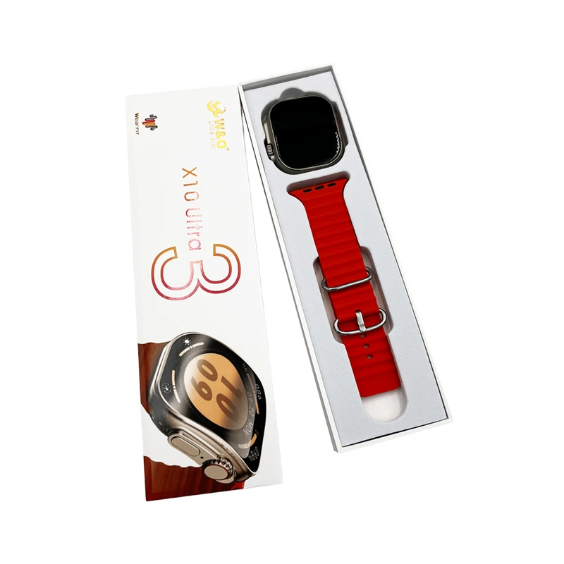 Смарт-годинник W&amp;O X10 Ultra 3 49mm. 300 mAh. IP67 Gold