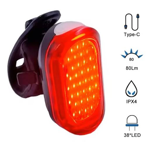 Велоліхтар MY-2106 38LED (red) з акумулятором