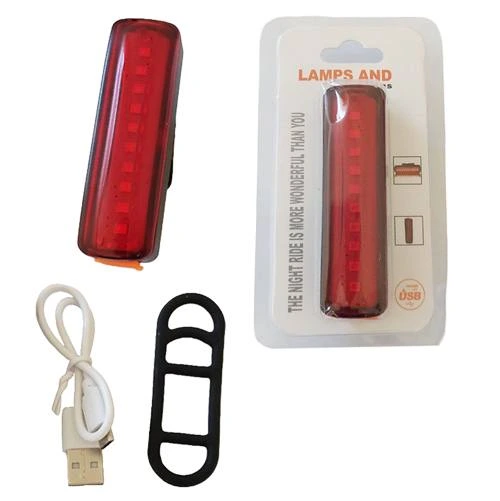 Велоліхтар XFL-102-10SMD (red) з акумулятором