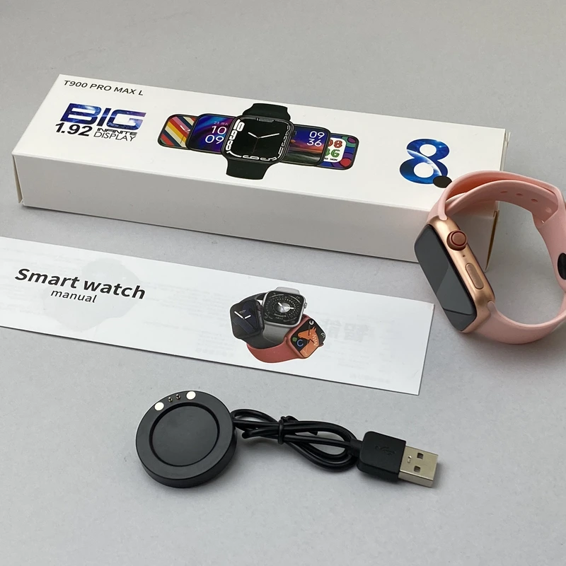 Розумний годинник Smart Т900 Pro Max (Lux) Чорний