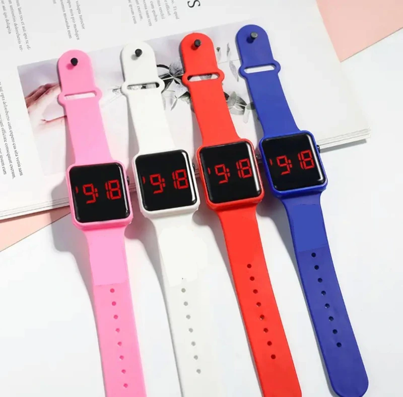 Смарт годинник LED Watch (Кольорові)