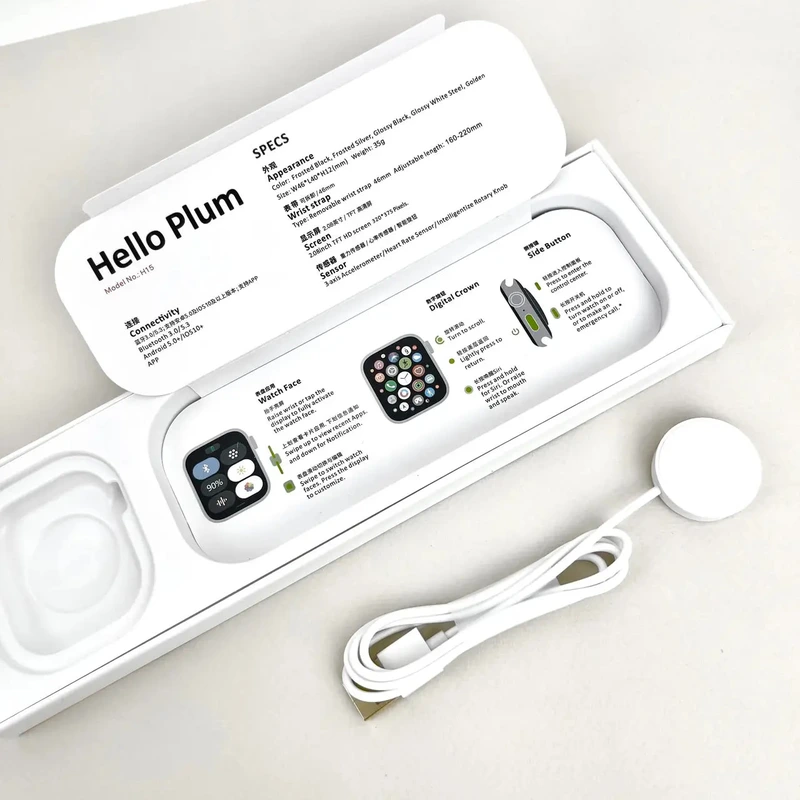 Розумний годинник Smart H15 Amoled 46mm Series 10 Gold Titanium