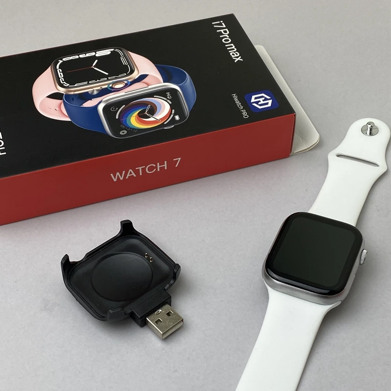 Розумний годинник Smart Watch i7 Pro Max (Рожевий)